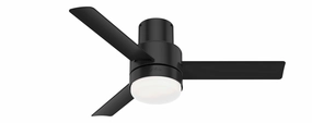 Hunter Fan Gilmour 44" Flushmount Ceiling Fan with 20W LED and Remote Energy-efficient ceiling fan with remote