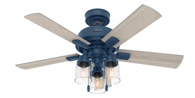 Hunter Fan Hartland Pull Chain Ceiling Fan with 10W LED adjustable indoor fans for better cooling