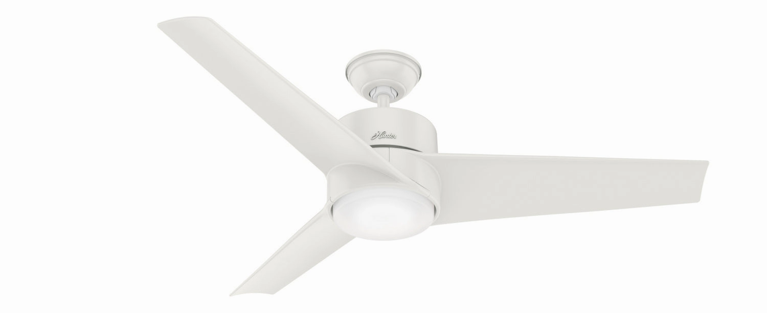 Hunter Fan Havoc 54" Indoor/Outdoor Ceiling Fan with 18W LED and Wall Control Modern ceiling fan for home cooling