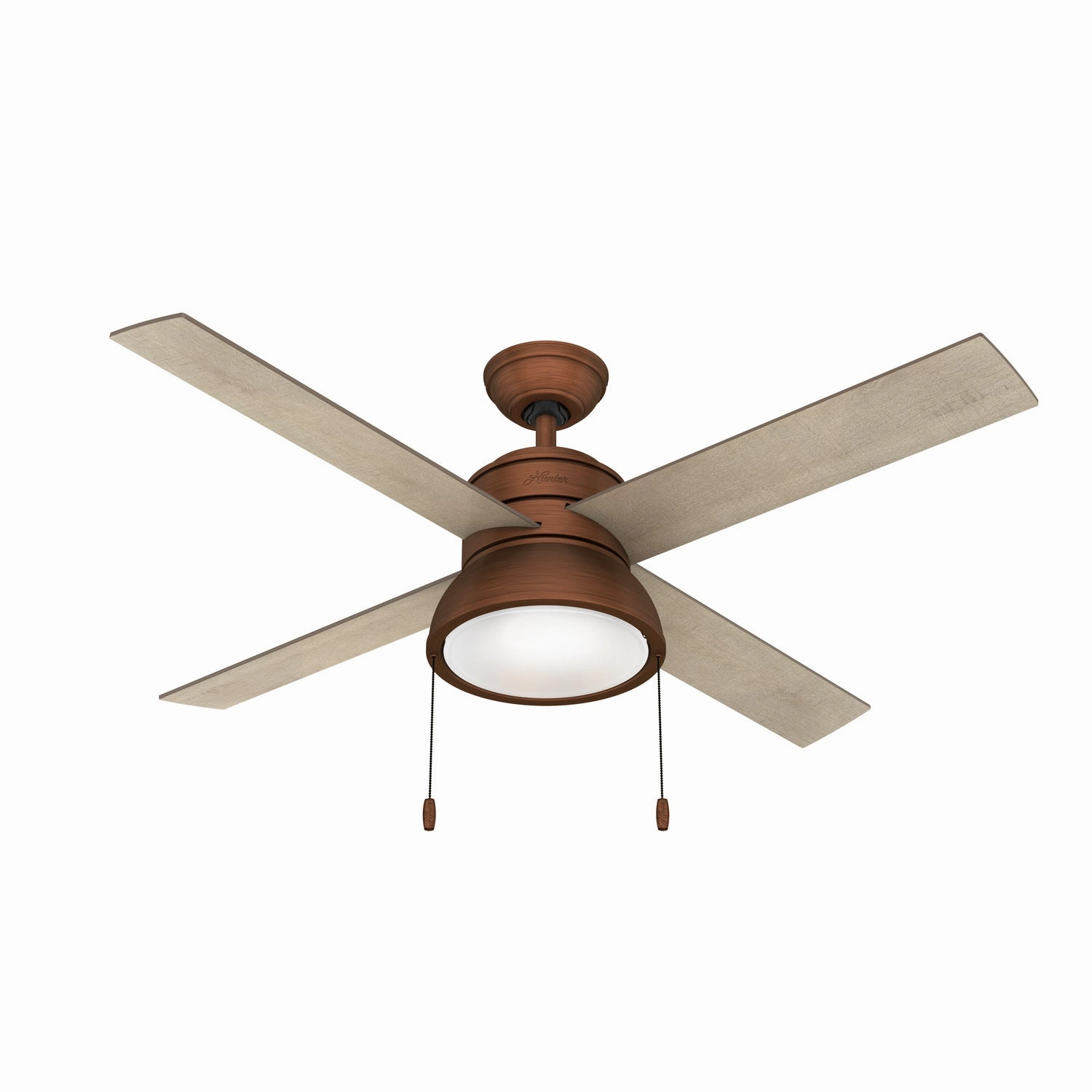 Hunter Fan Loki Pull Chain Ceiling Fan with 18W LED