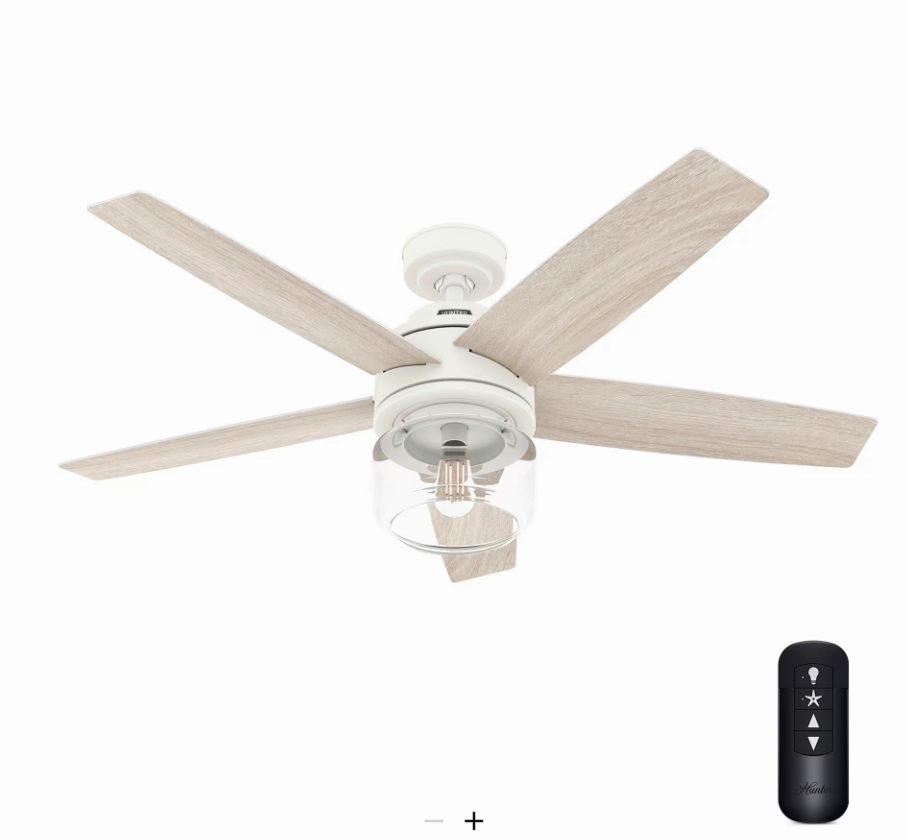 Hunter Fan Margo 52" Indoor Ceiling Fan with 5W LED and Remote