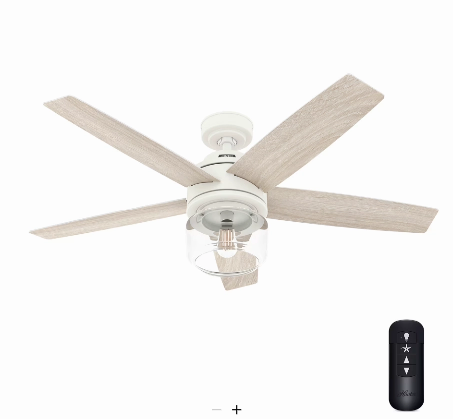 Hunter Fan Margo 52" Indoor Ceiling Fan with 5W LED and Remote