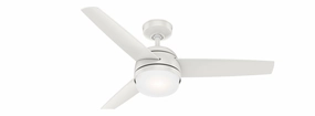 Hunter Fan Midtown 48" Indoor Ceiling Fan with 9W LED and Remote compact indoor fans for apartment use