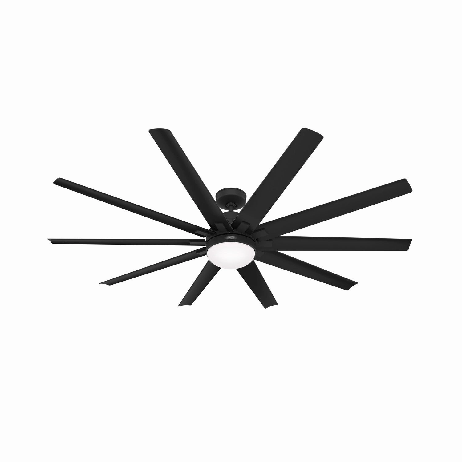 Hunter Fan Overton Outdoor DC Ceiling Fan with 18W LED and Wall Control