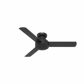 Hunter Fan Presto Flushmount Ceiling Fan with Wall Control Energy-efficient ceiling fan with remote