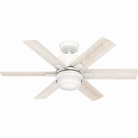 Hunter Fan Radeon Smart Indoor Ceiling Fan with 14W LED and Wall Control Modern ceiling fan for home cooling