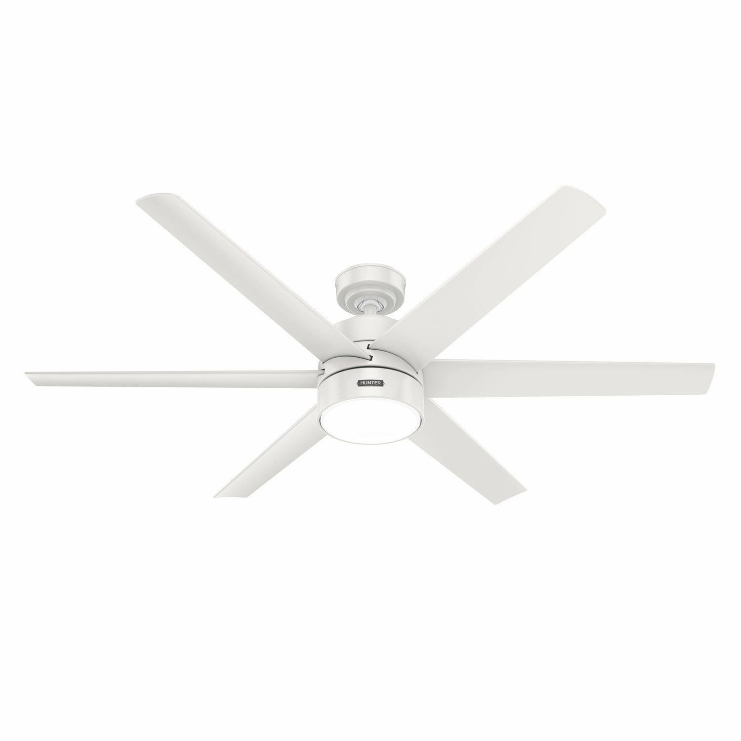 Hunter Fan Solaria Outdoor DC Ceiling Fan with LED and Wall Control adjustable indoor fans for cool airflow