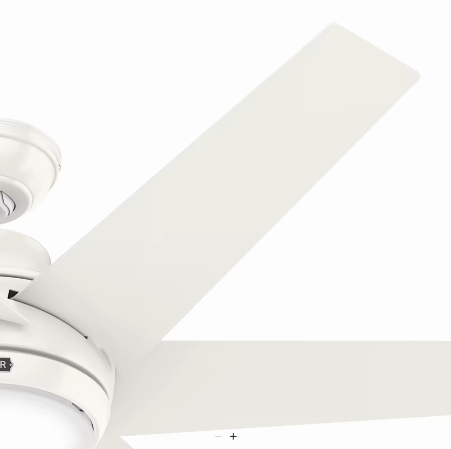 Hunter Fan Sotto 52" Indoor Ceiling Fan with 18W LED and Remote