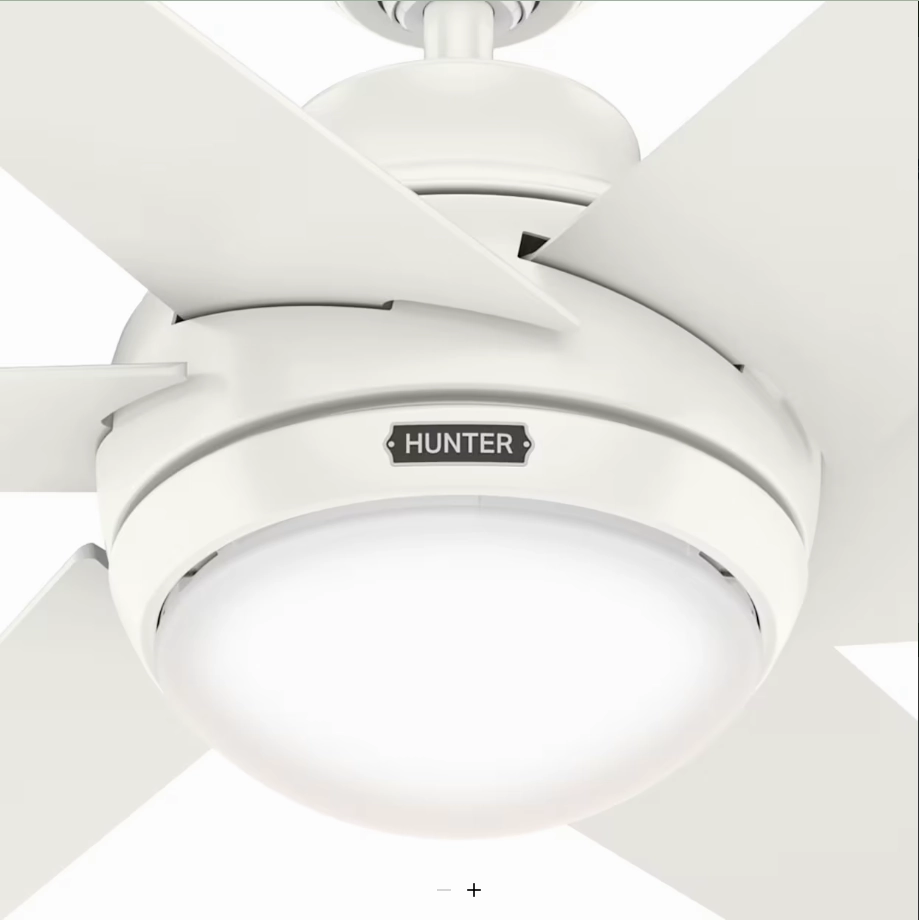 Hunter Fan Sotto 52" Indoor Ceiling Fan with 18W LED and Remote