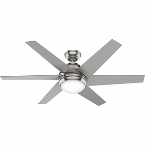 Hunter Fan Sotto 52" Indoor Ceiling Fan with 18W LED and Remote adjustable indoor fans for better cooling