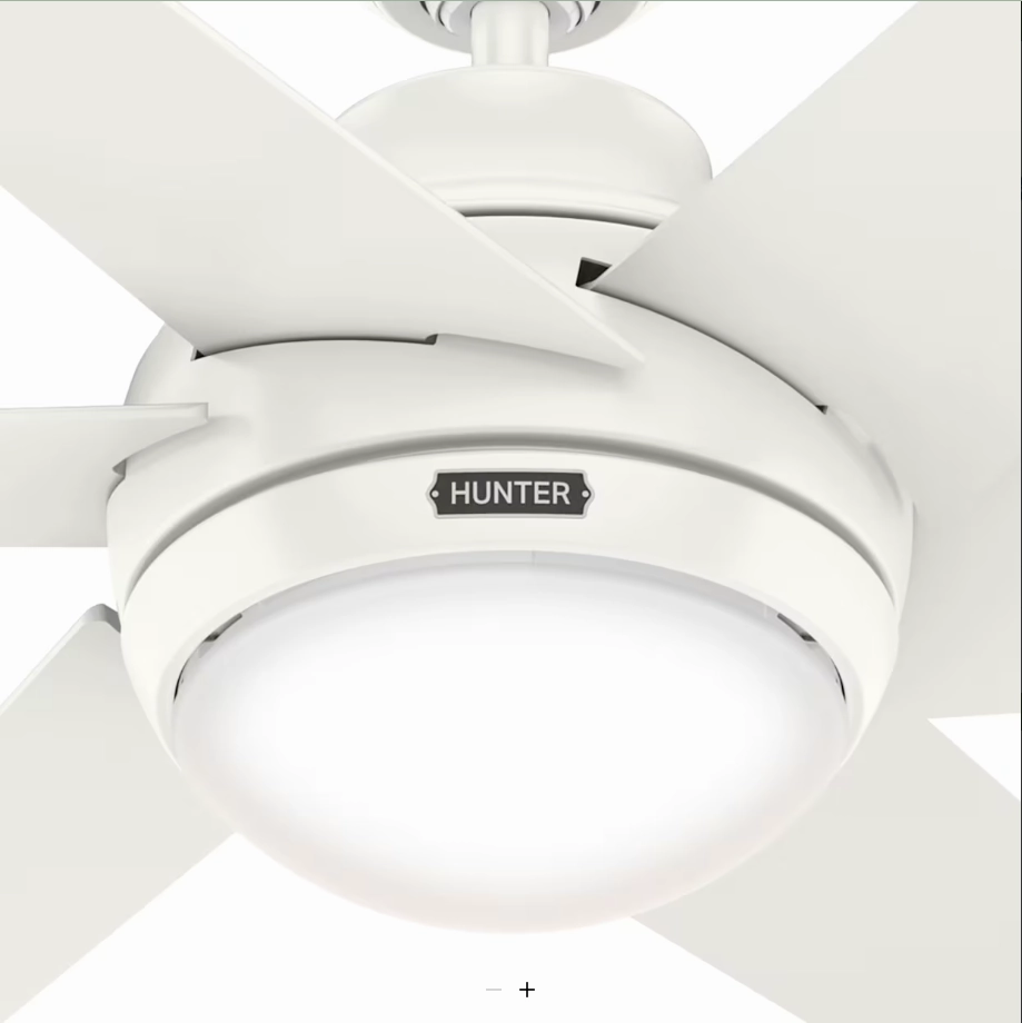 Hunter Fan Sotto 52" Indoor Ceiling Fan with 18W LED and Remote