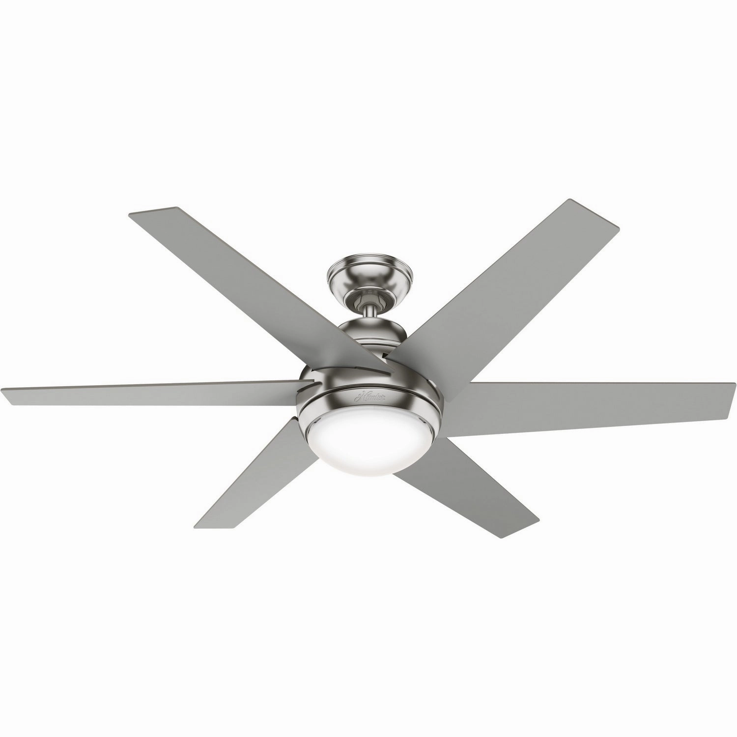 Hunter Fan Sotto 52" Indoor Ceiling Fan with 18W LED and Remote Modern ceiling fan for home cooling