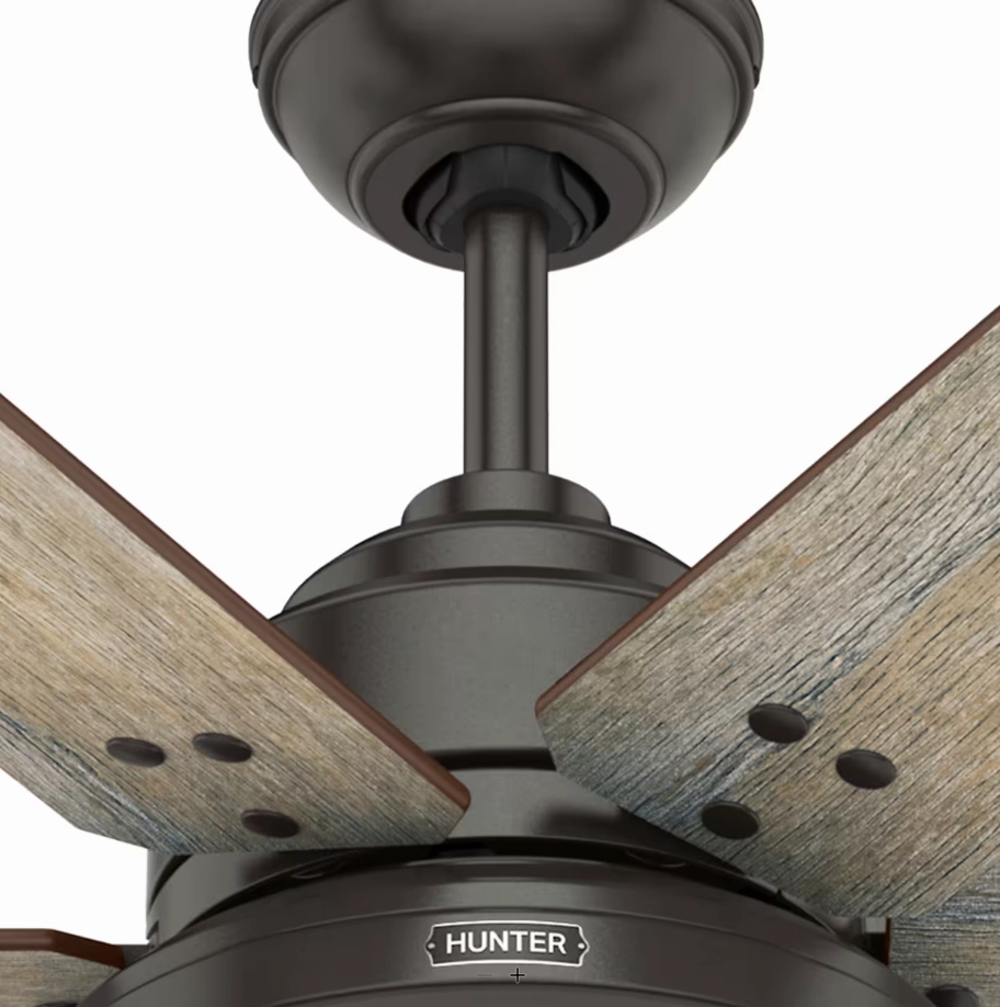 Hunter Fan Warrant 60" Indoor DC Ceiling Fan with LED and Wall Control