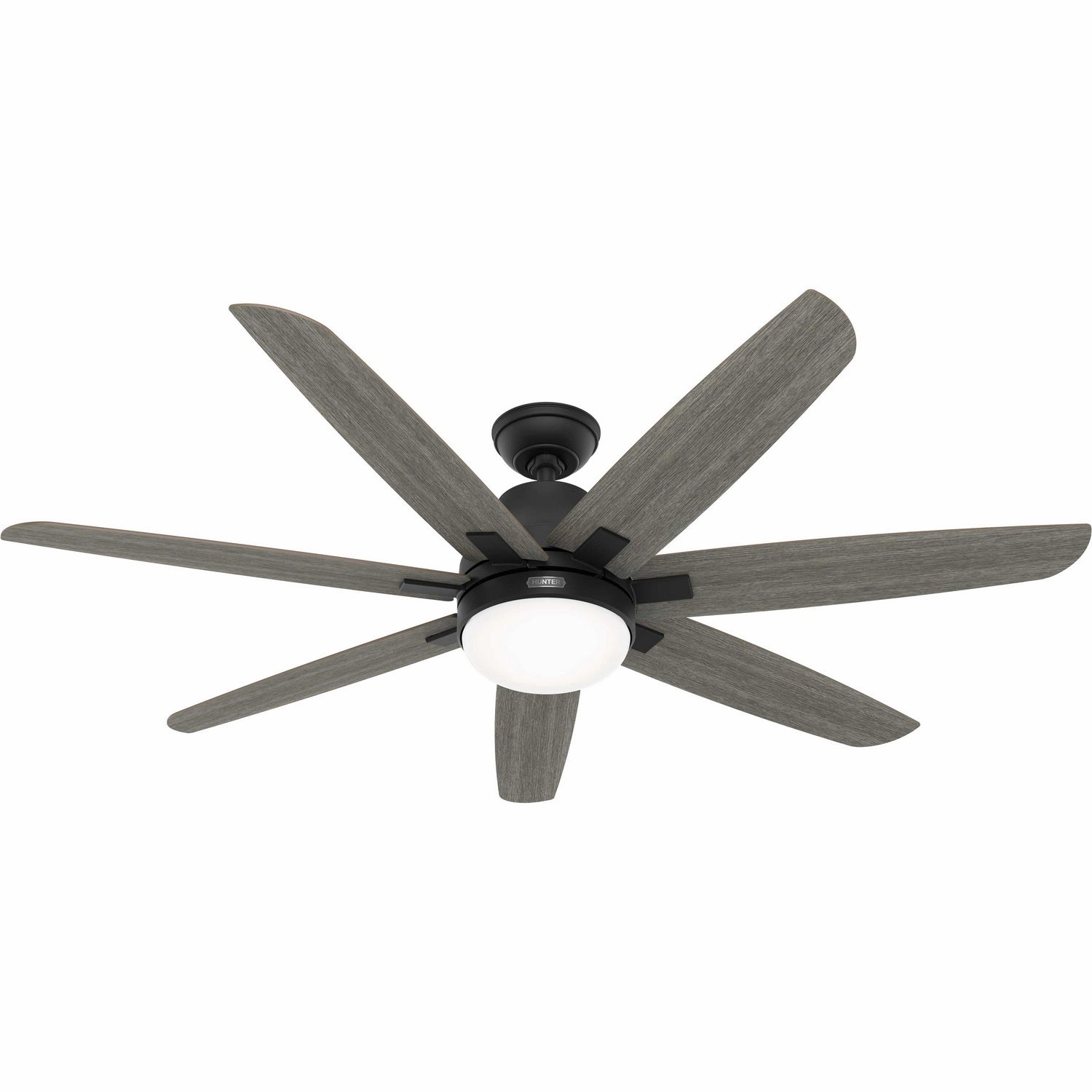 Hunter Fan Wilder 60" Indoor DC Ceiling Fan with 18W LED and Wall Control Modern ceiling fan for home cooling