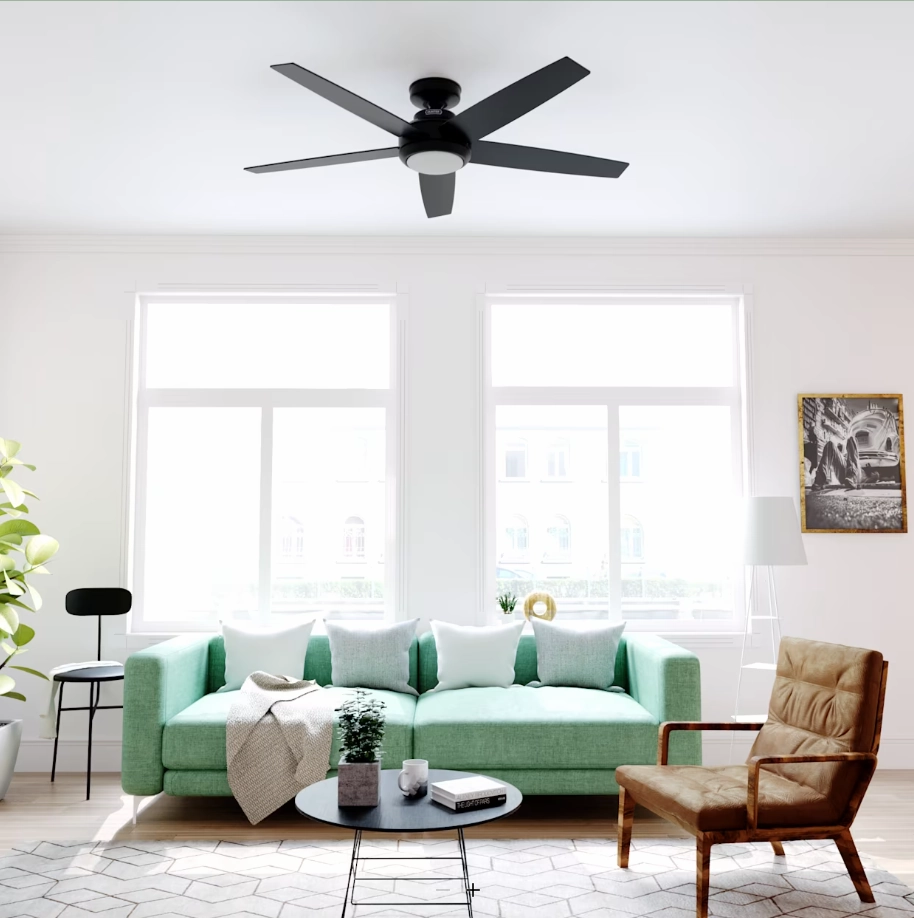 Hunter Fan Zayden 52" Indoor Ceiling Fan with LED and Remote