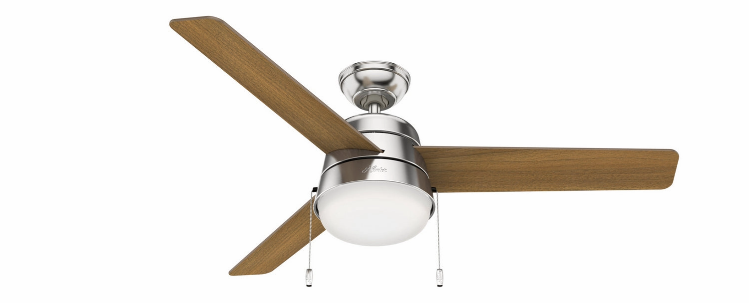 Hunter Fans Aker Pull Chain Ceiling Fan with 18W LED