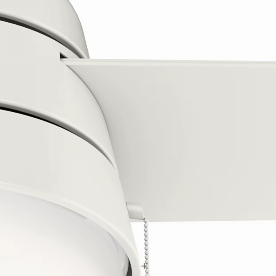 Hunter Fans Aker Pull Chain Ceiling Fan with 18W LED