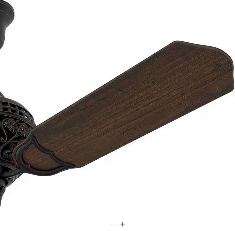 Hunters 1886 Limited Edition 60" Pull Chain Ceiling Fan in Midas Black