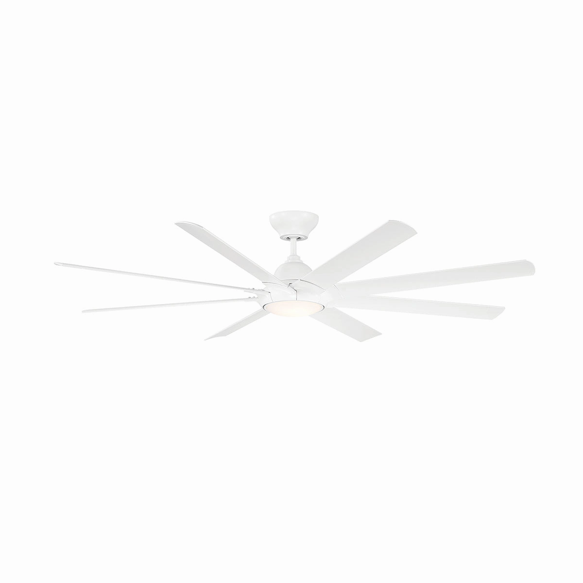 Hydra 80"Ceiling Fan Matte White large electric fans for spacious rooms