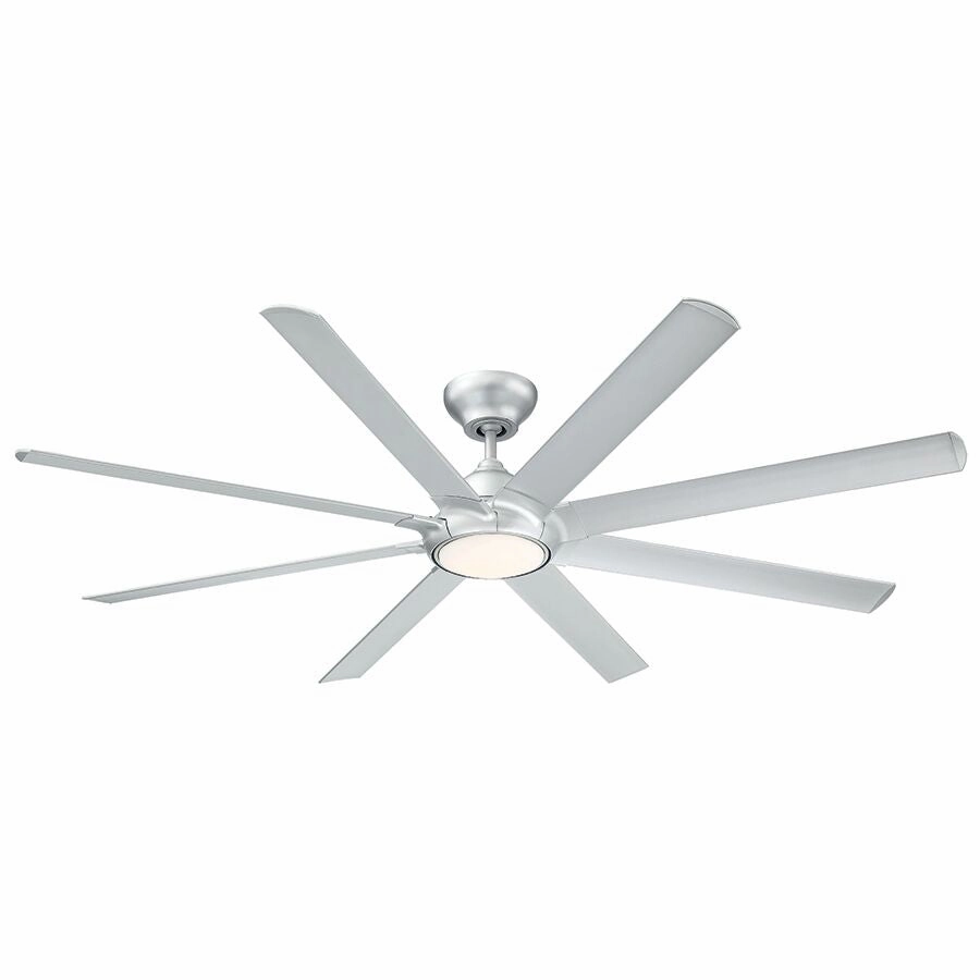 Hydra 80"Ceiling Fan Titanium Silver large electric fans for spacious rooms
