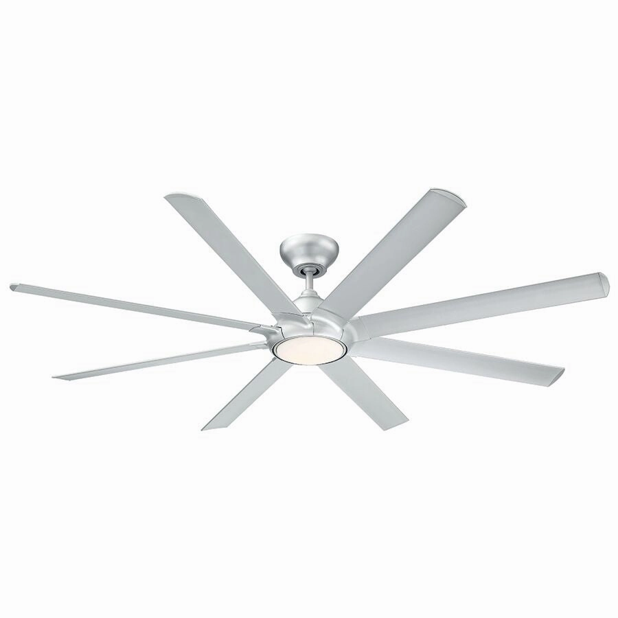 Hydra 80"Ceiling Fan Titanium Silver large electric fans for spacious rooms
