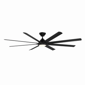 Hydra 96"Ceiling Fan Matte Black large electric fans for spacious rooms