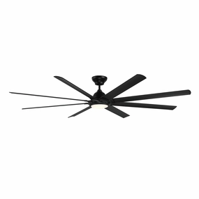 Hydra 96"Ceiling Fan Matte Black large electric fans for spacious rooms