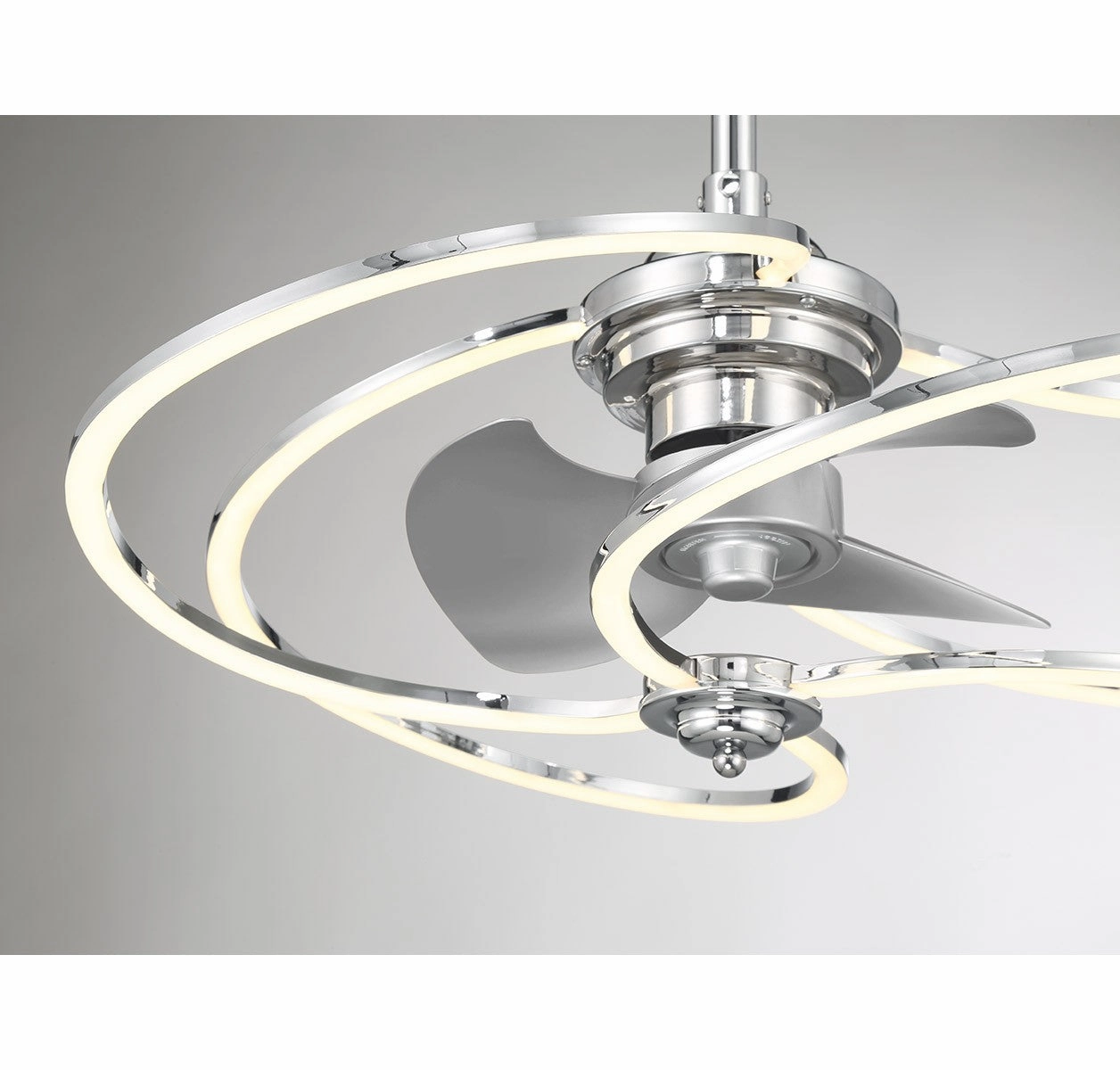 Hydra LED Fan D'Lier Polished Chrome