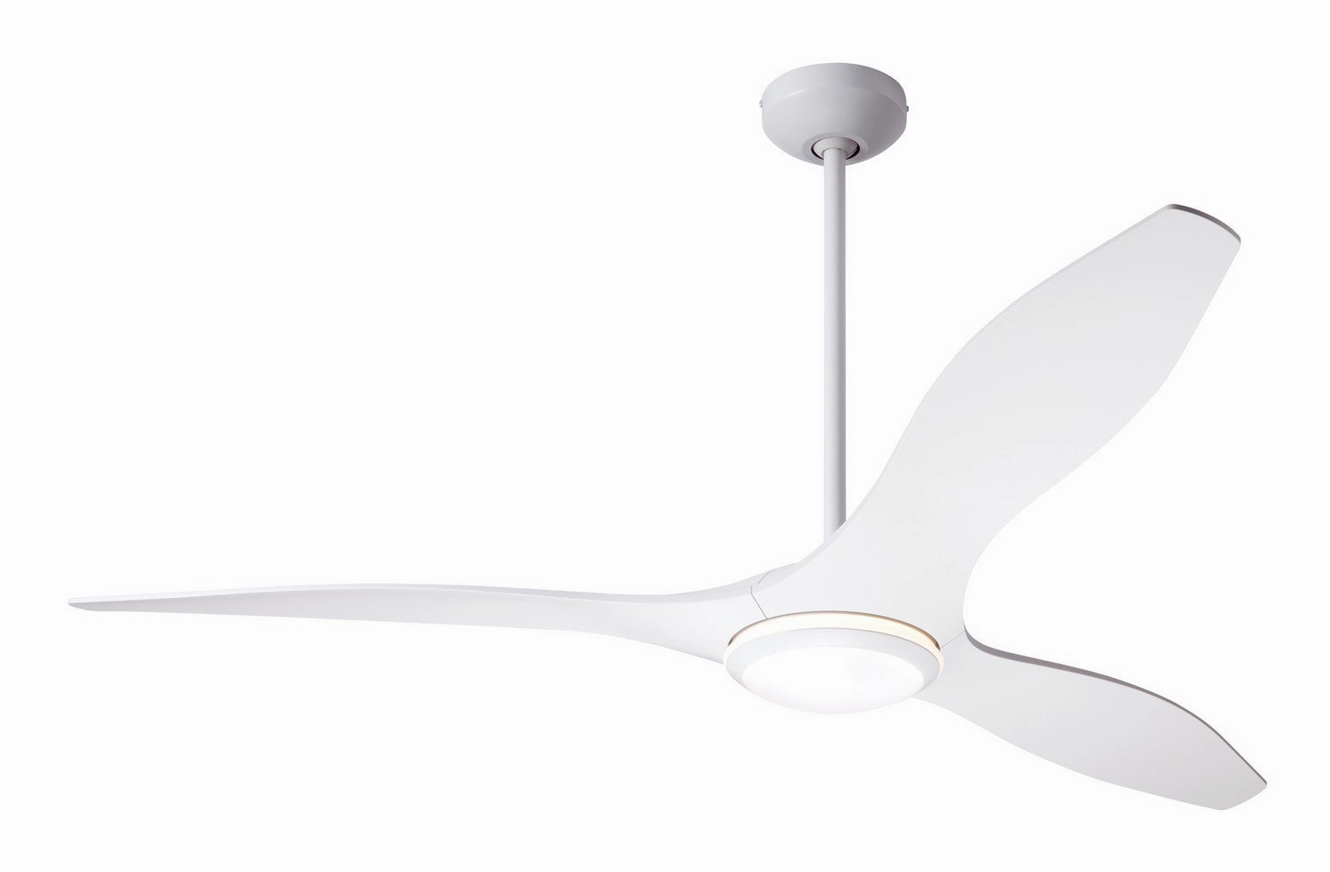 IC/Brisa DC 56"  Ceiling Fan compact medium fans for desks and counters