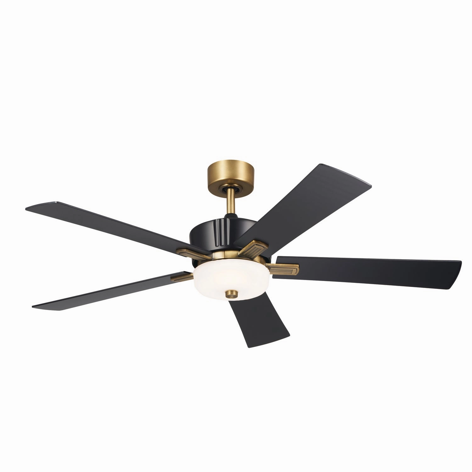 Icon 56"Ceiling Fan Satin Black portable medium fans with handle design