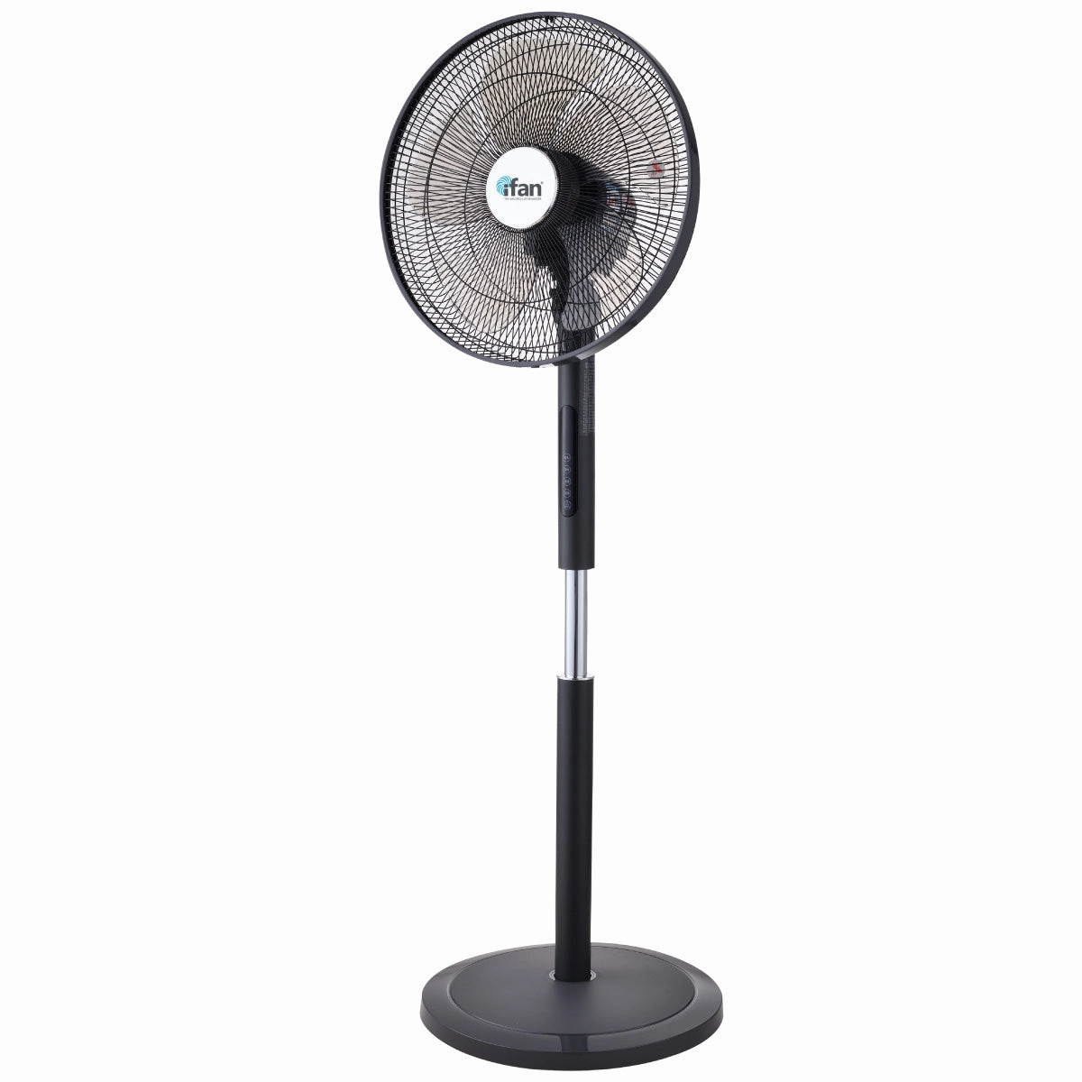 iFan 18" DC Motor Stand Fan with Remote Control  24 Speeds, Oscillation, Adjustable height, Overheating Protection, IF7468