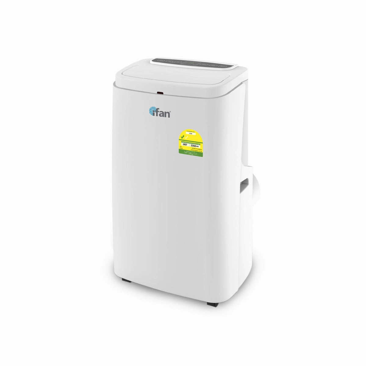 iFan Portable Aircon - 3in1 Portable Air Conditioner / Fan / Dehumidifier, Remote Control, 12000 BTU, cools 550 sq feet, white, IF9012 indoor fans for quiet home environments