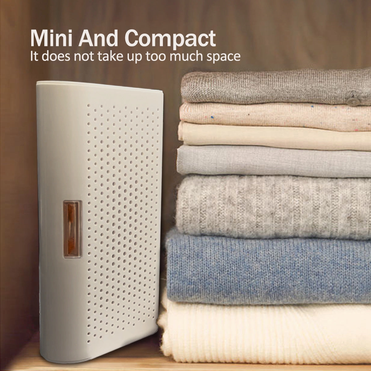 iFan Thirsty Hippo Dehumidifier, Dehumidifier, Rechargeable Moisture Absorber | Reusable (IF3251)