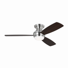 Ikon 52"Ceiling Fan Brushed Steel affordable medium fans for summer