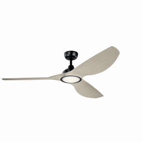 Imari 65"Ceiling Fan Satin Black modern medium fans for everyday cooling