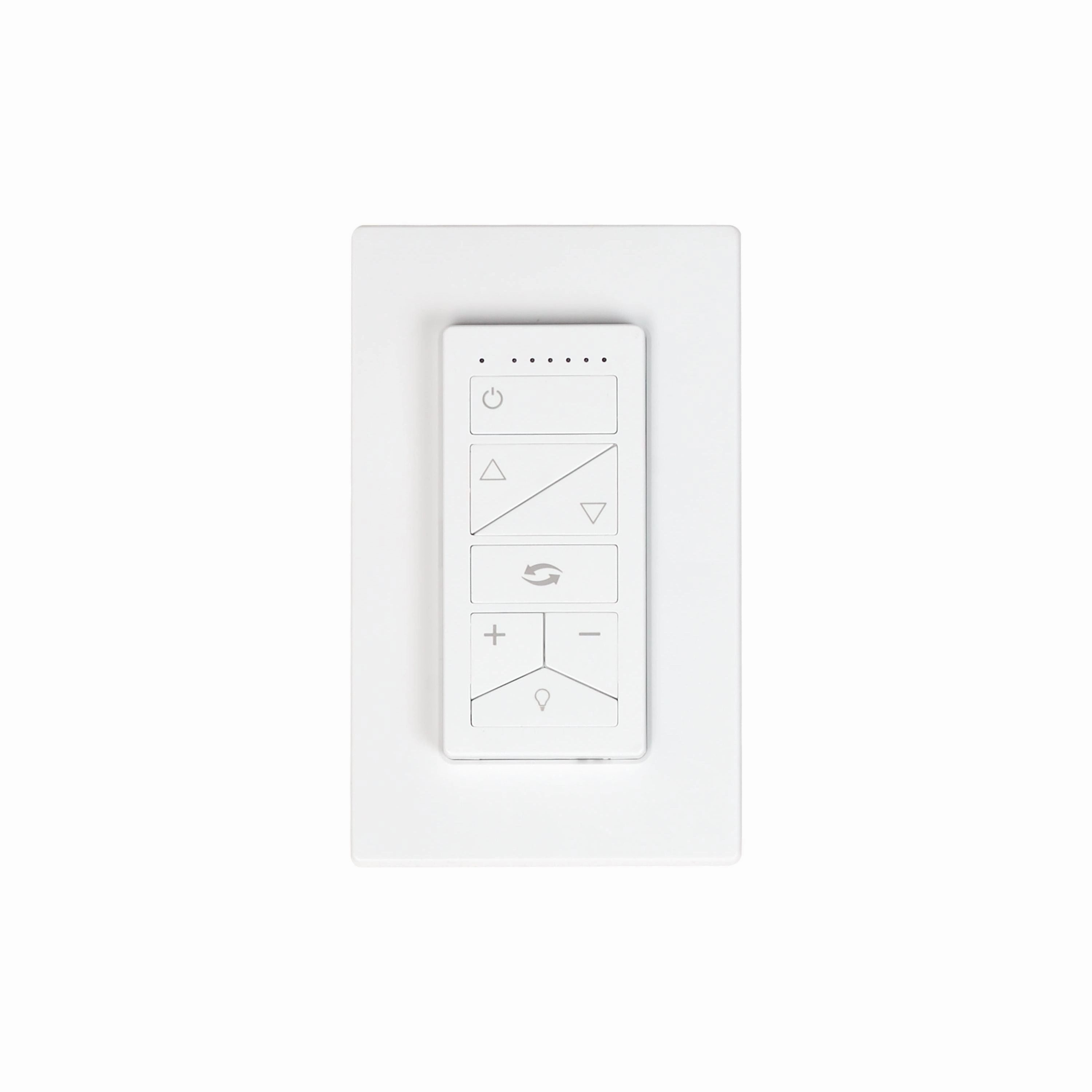 Indoor DC Wall Control Light Dimming Fan Control ceiling fan control kits with remote