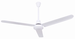 Industrial Fan 56"Ceiling Fan White home cooling fans in medium size