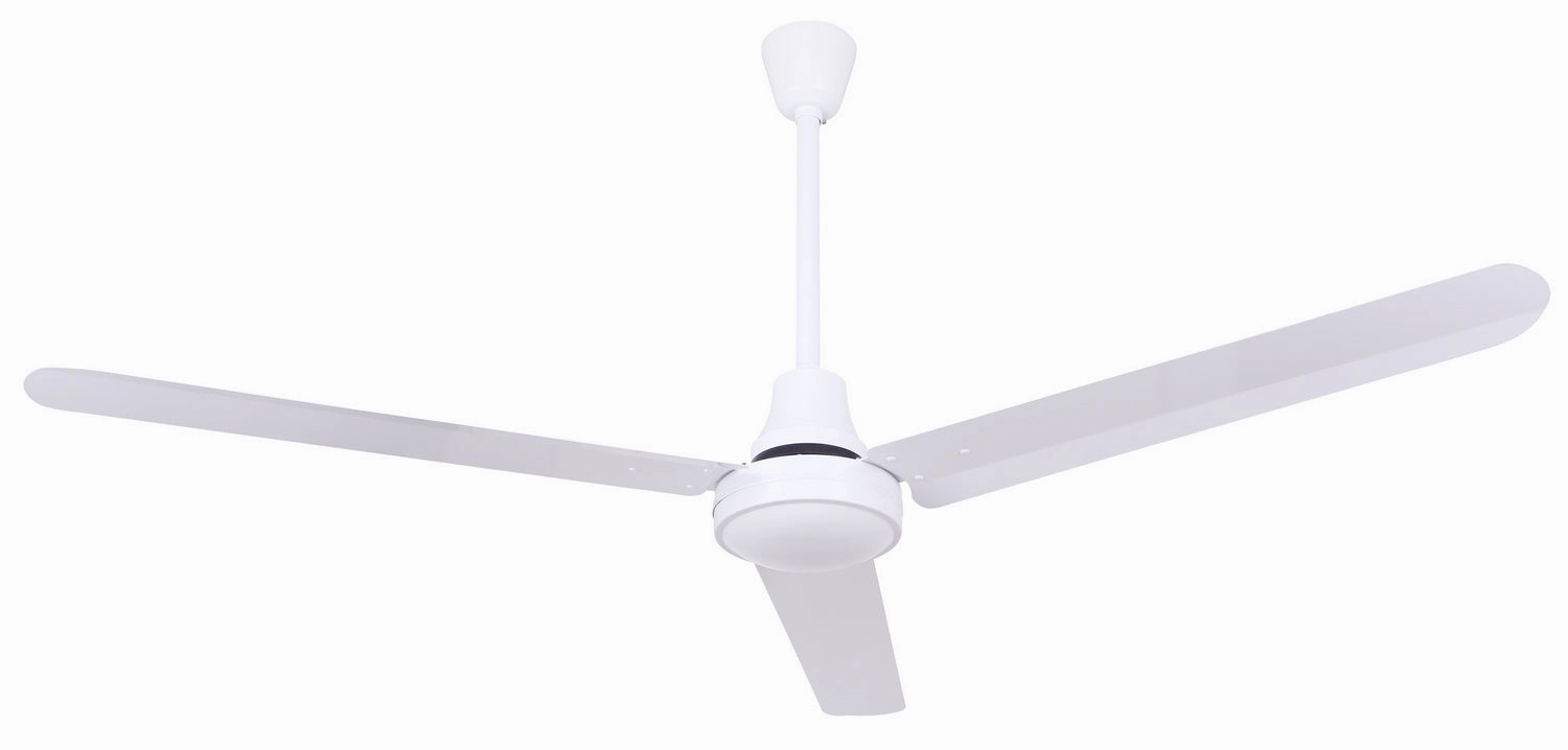 Industrial Fan 60"Ceiling Fan White versatile medium fans for any space