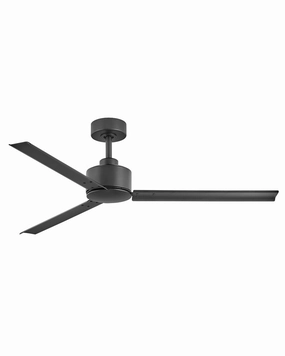 Indy 56"Ceiling Fan Matte Black home cooling fans in medium size
