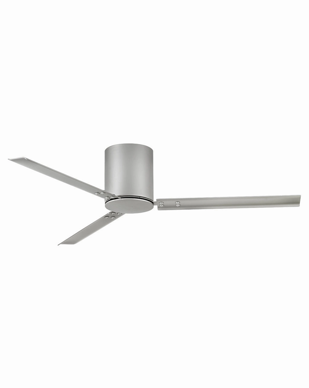 Indy Flush 58"Ceiling Fan Brushed Nickel versatile medium fans for any space