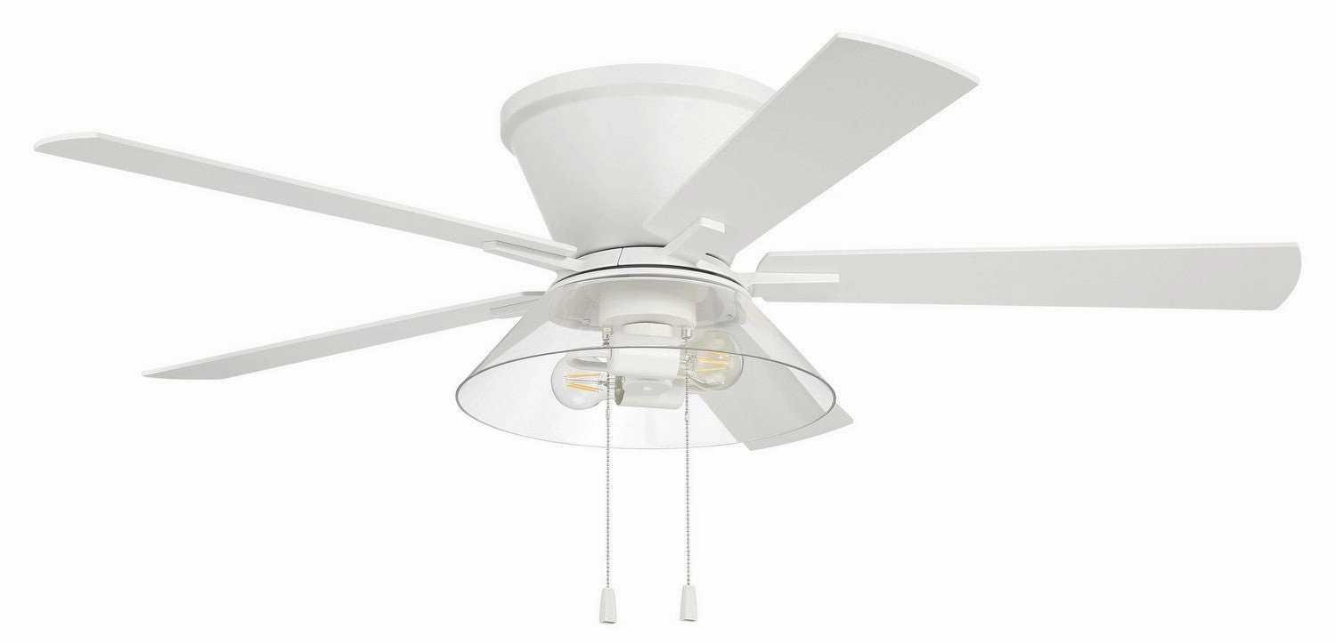 Insight 52"Ceiling Fan White stylish medium fans for contemporary homes