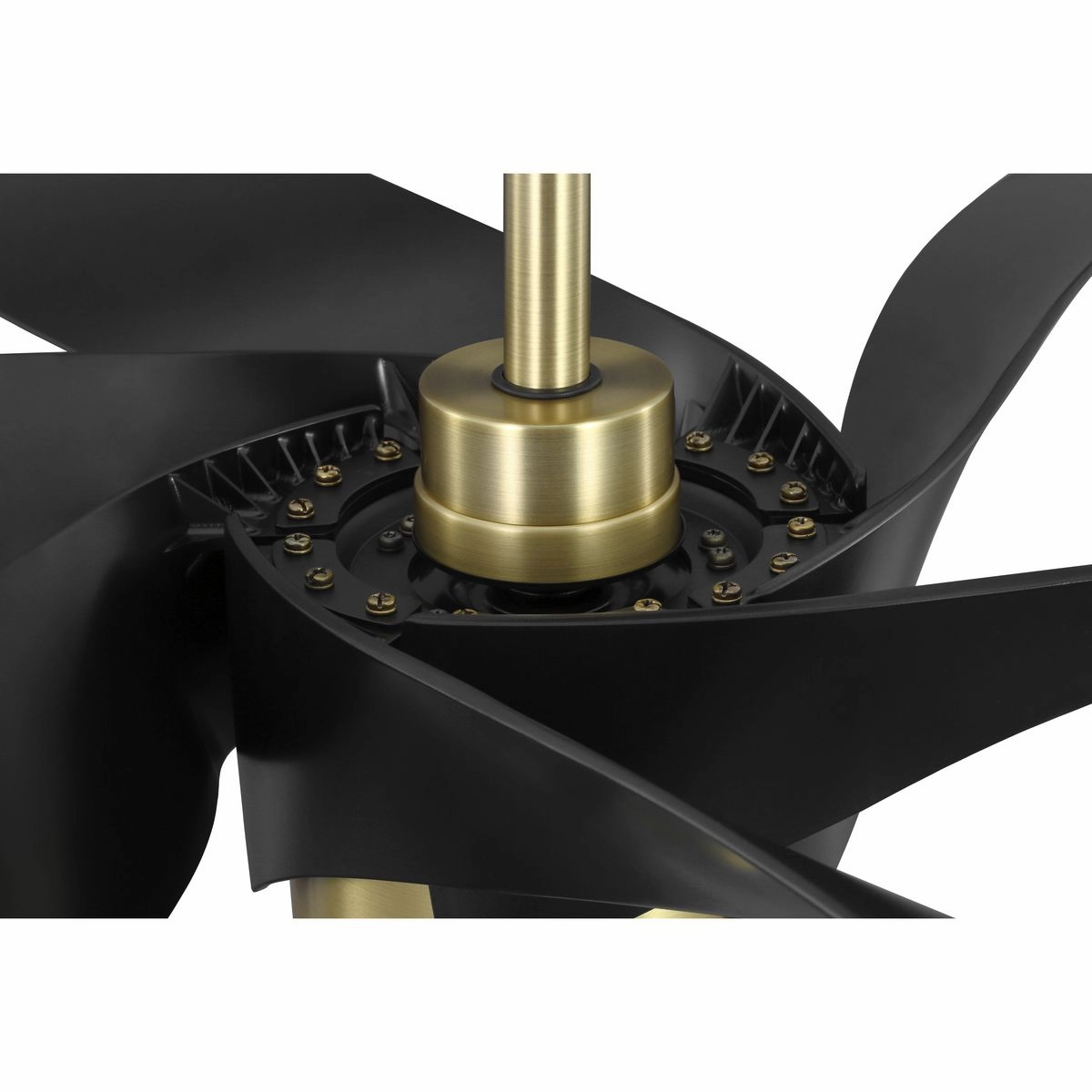 Insigna 72"Ceiling Fan Vintage Brass