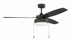 Intrepid 52"Ceiling Fan Espresso energy-efficient medium fans with remote