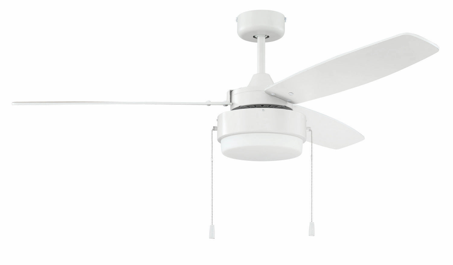 Intrepid 52"Ceiling Fan White affordable medium fans for summer