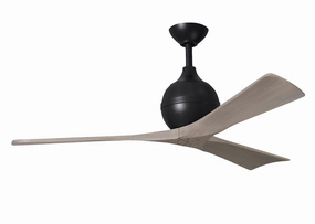 Irene-3 52"Ceiling Fan Matte Black affordable medium fans for summer