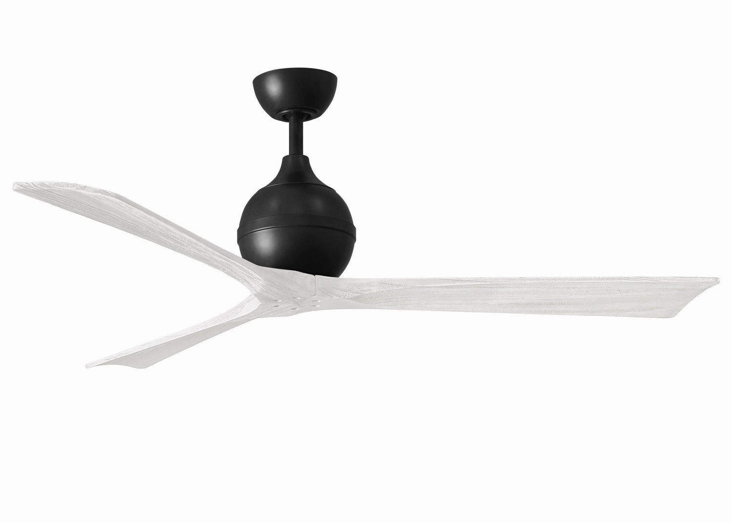 Irene-3 60"Ceiling Fan Matte Black medium size fans for home ventilation
