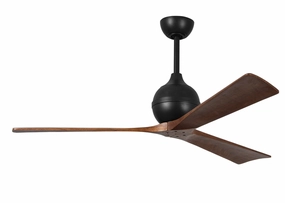 Irene-3 60"Ceiling Fan Matte Black home cooling fans in medium size