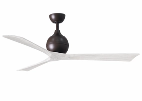 Irene-3 60"Ceiling Fan Textured Bronze medium size fans for home ventilation