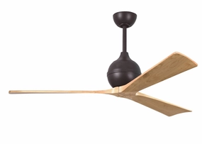 Irene-3 60"Ceiling Fan Textured Bronze medium size fans for home ventilation