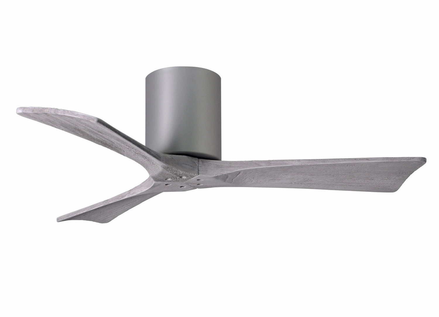 Irene-3H 42"Ceiling Fan Brushed Nickel quiet small fans for desk or nightstand